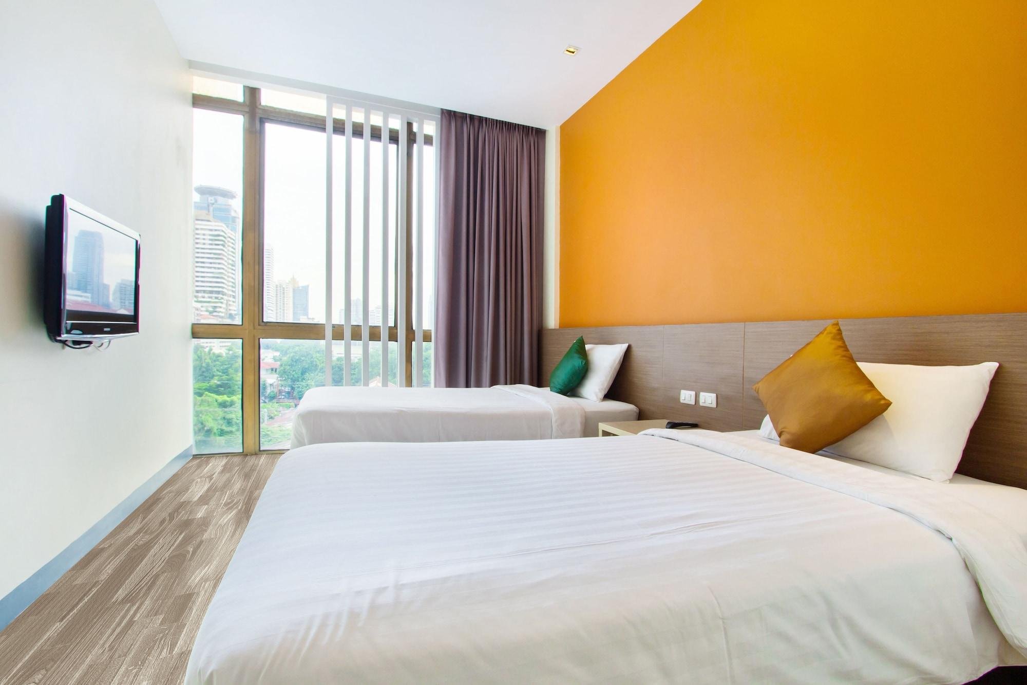 D Varee Xpress Makkasan Hotel Bangkok Dış mekan fotoğraf