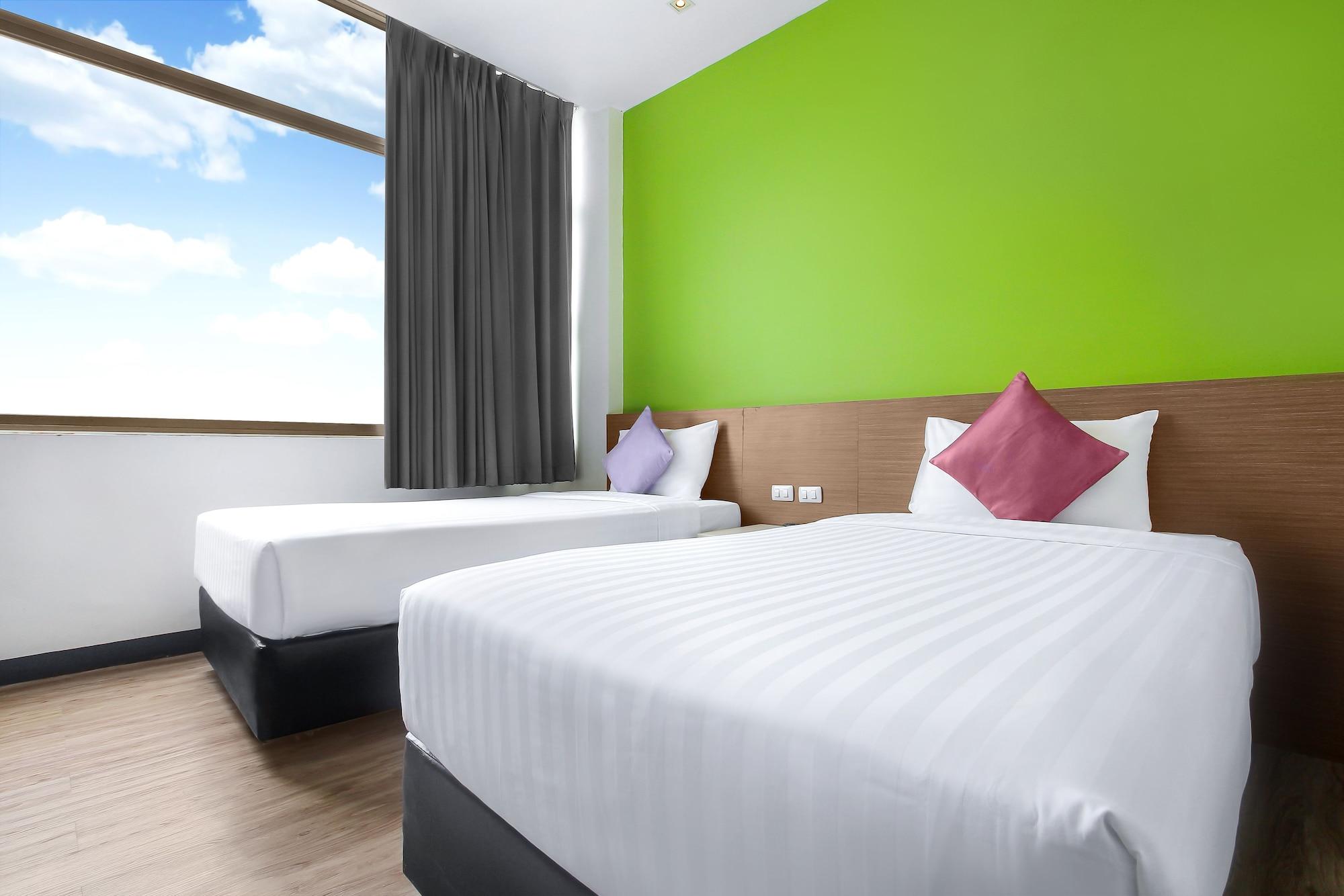 D Varee Xpress Makkasan Hotel Bangkok Dış mekan fotoğraf